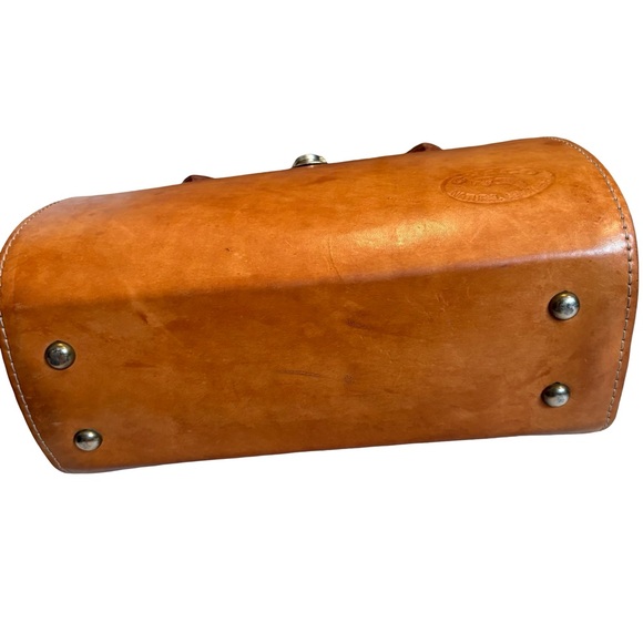 Vintage Chaco Cowhide Leather Hard Case Doctors Bag - Picture 5 of 16